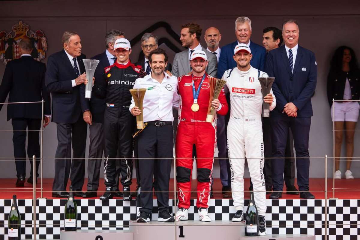 Pierre Casiraghi acudió al E-Prix de Mónaco.