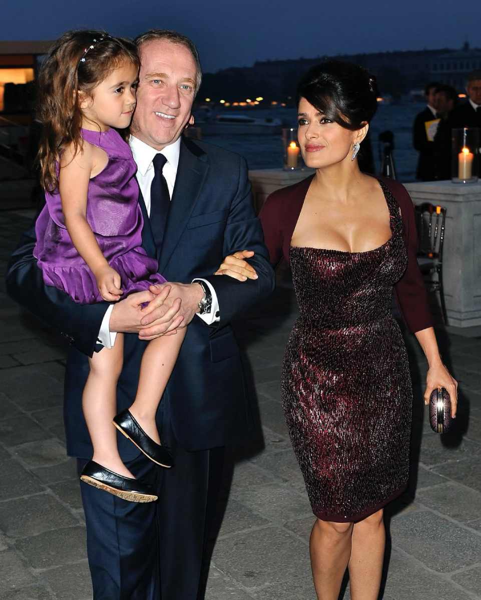 François Henri Pinault está casado con Salma Hayek y son padres de una hija en común, Valentina Paloma.