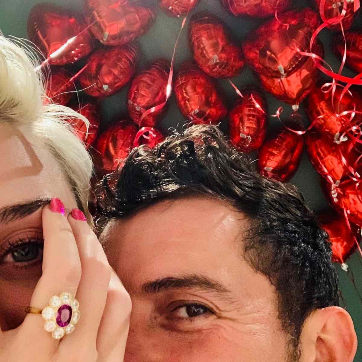 Orlando Bloom se comprometió con Katy Perry el día de San Valentín del 2019.