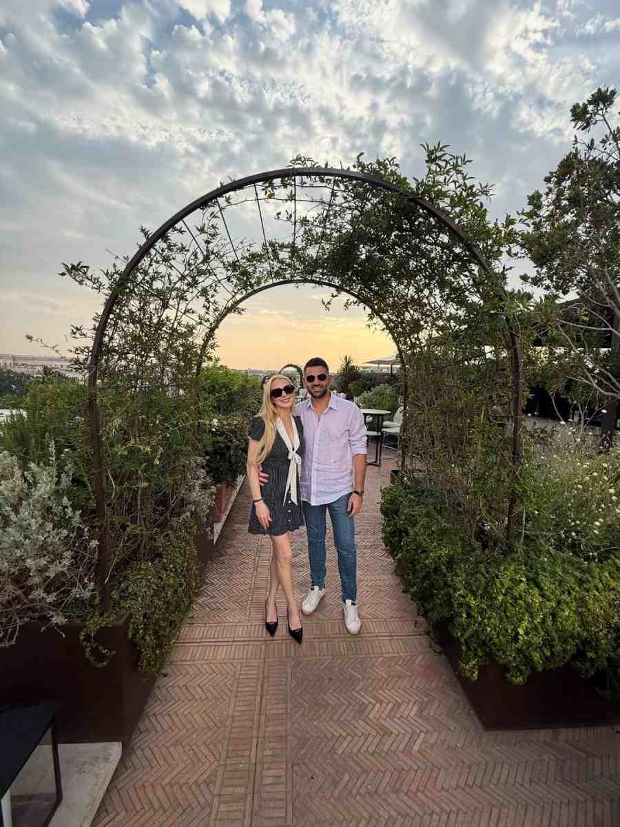 Lindsay Lohan se casó con Bader Shammas el 3 de abril de 2022.