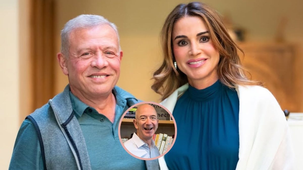 Casi una década de amistad, le valen a Rania de Jordania ser la única invitada royal a la boda de su amigo Jeff Bezos; así nació su relación