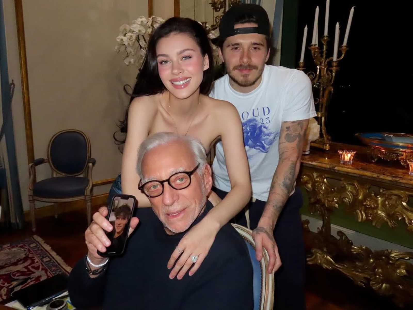 Brooklyn Beckham ha contado con el poyo de su suegro,  el multimillonario Nelson Peltz.