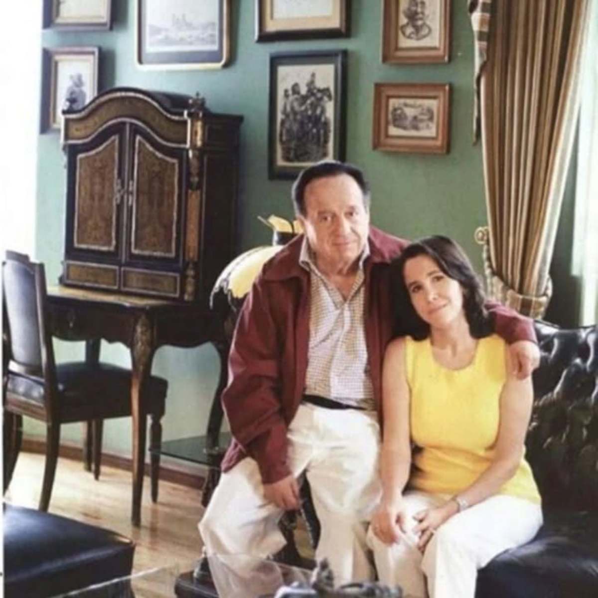 Florinda Meza y Roberto Gómez Bolaños no tuvieron hijos.