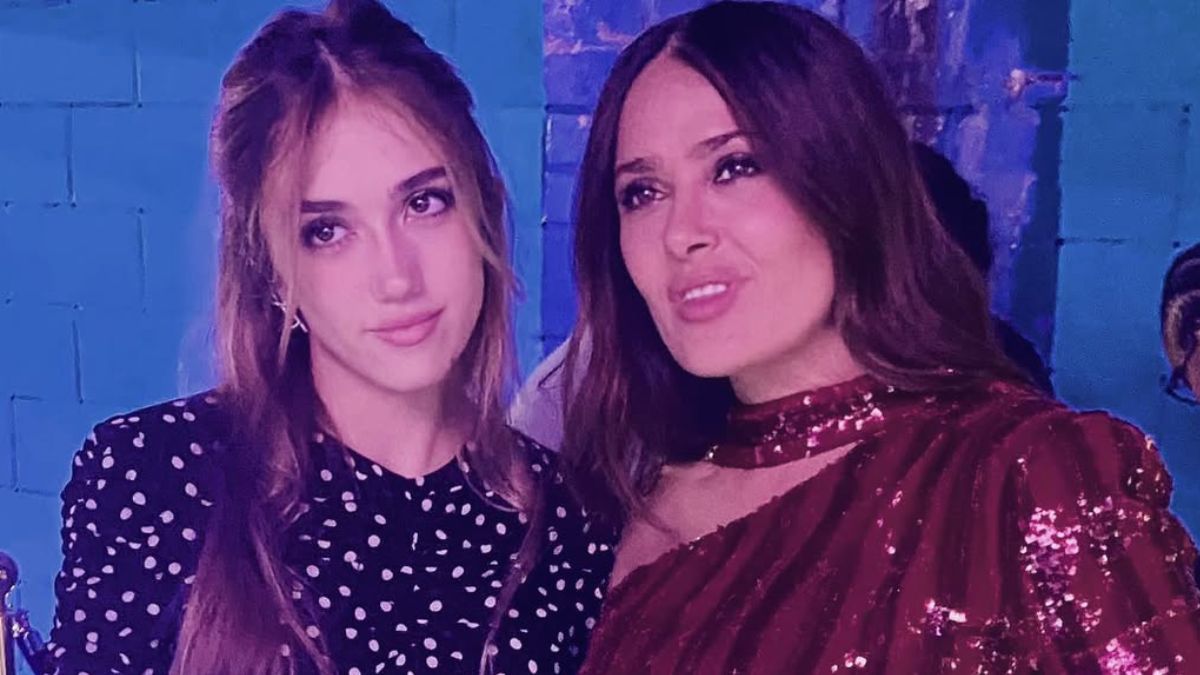 Así disfrutó Salma Hayek del Festival de Glastonbury junto a su hija Valentina Paloma
