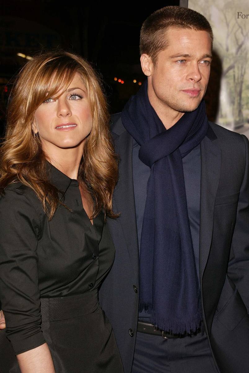 Jennifer Aniston y Brad Pitt estuvieron casados del 2000 al 2005.
