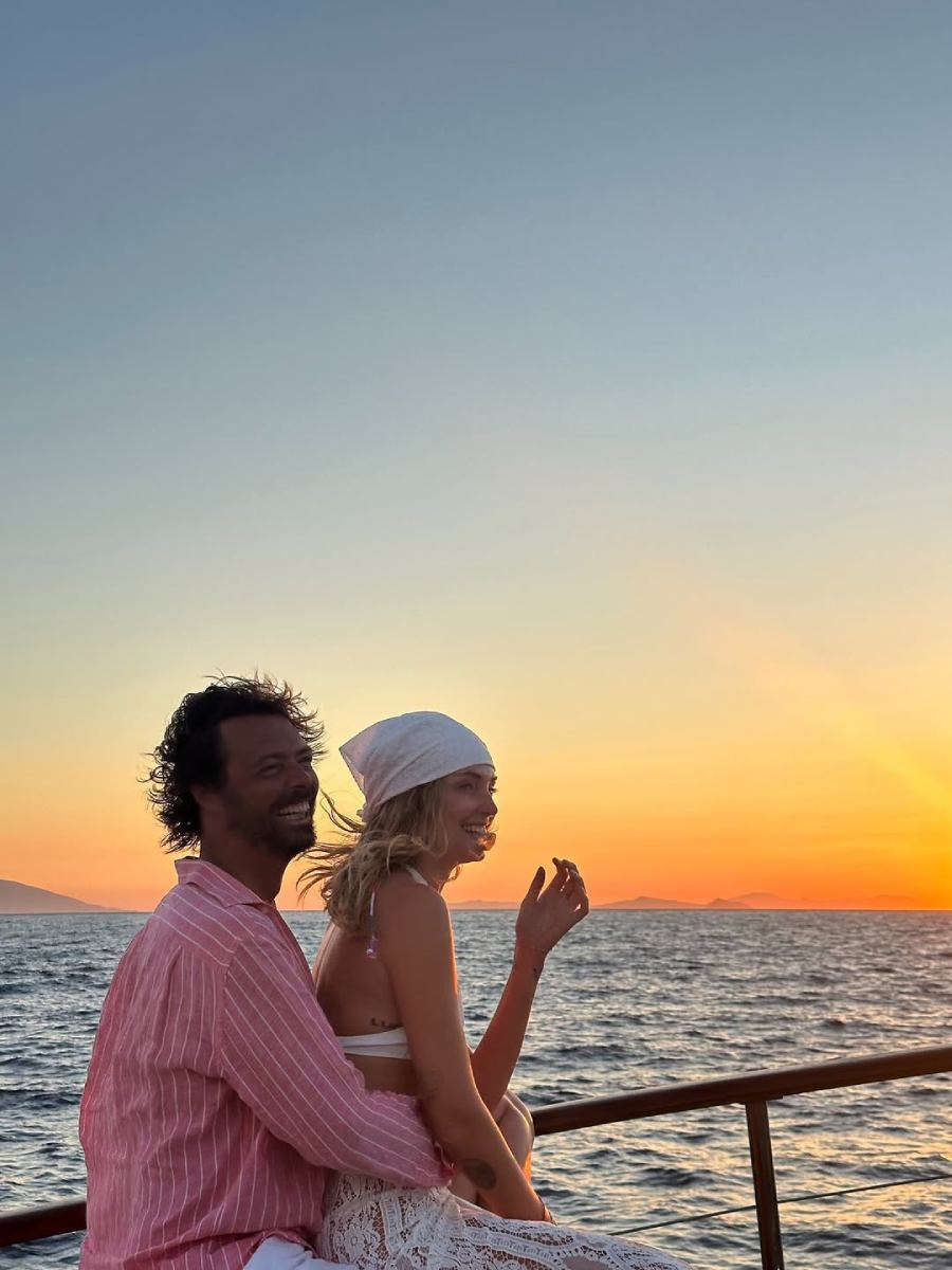 Chiara Ferragni y Giovanni Tronchetti Provera disfrutan de su relación.