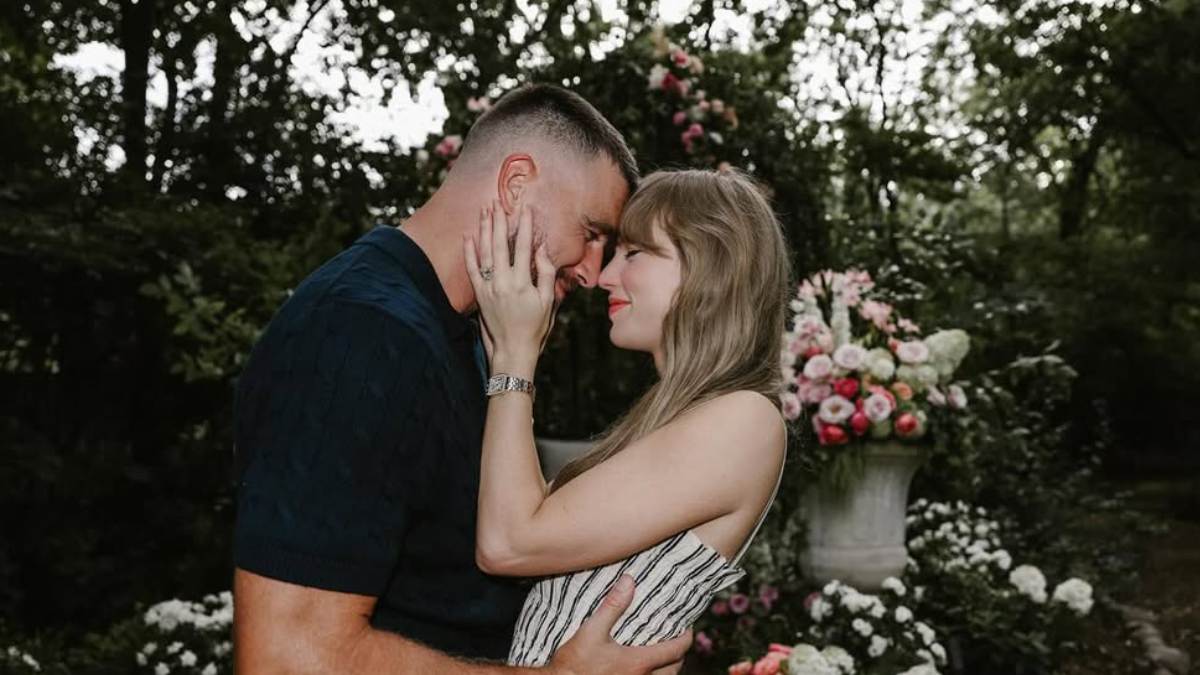 Taylor Swift y Travis Kelce se comprometieron en matrimonio en agosto del 2025.