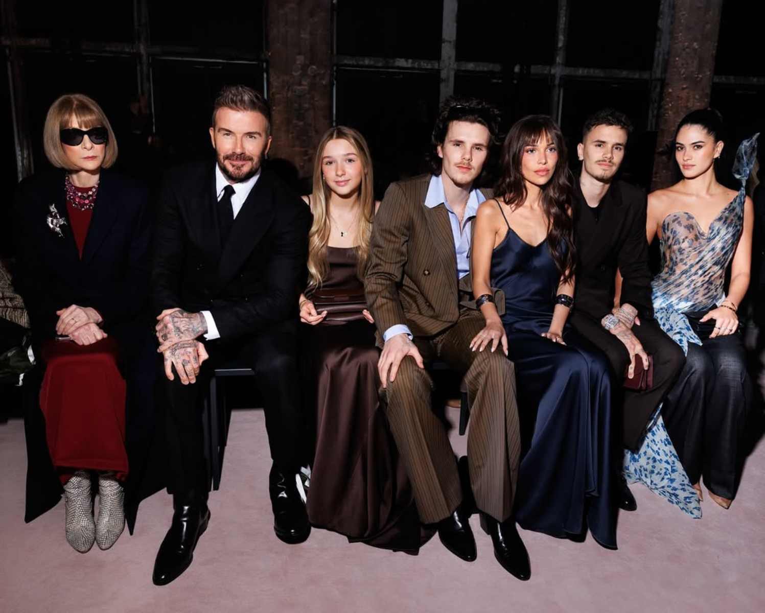 Anna Wintour ha apoyado la carrera de Victoria Beckham como diseñadora.