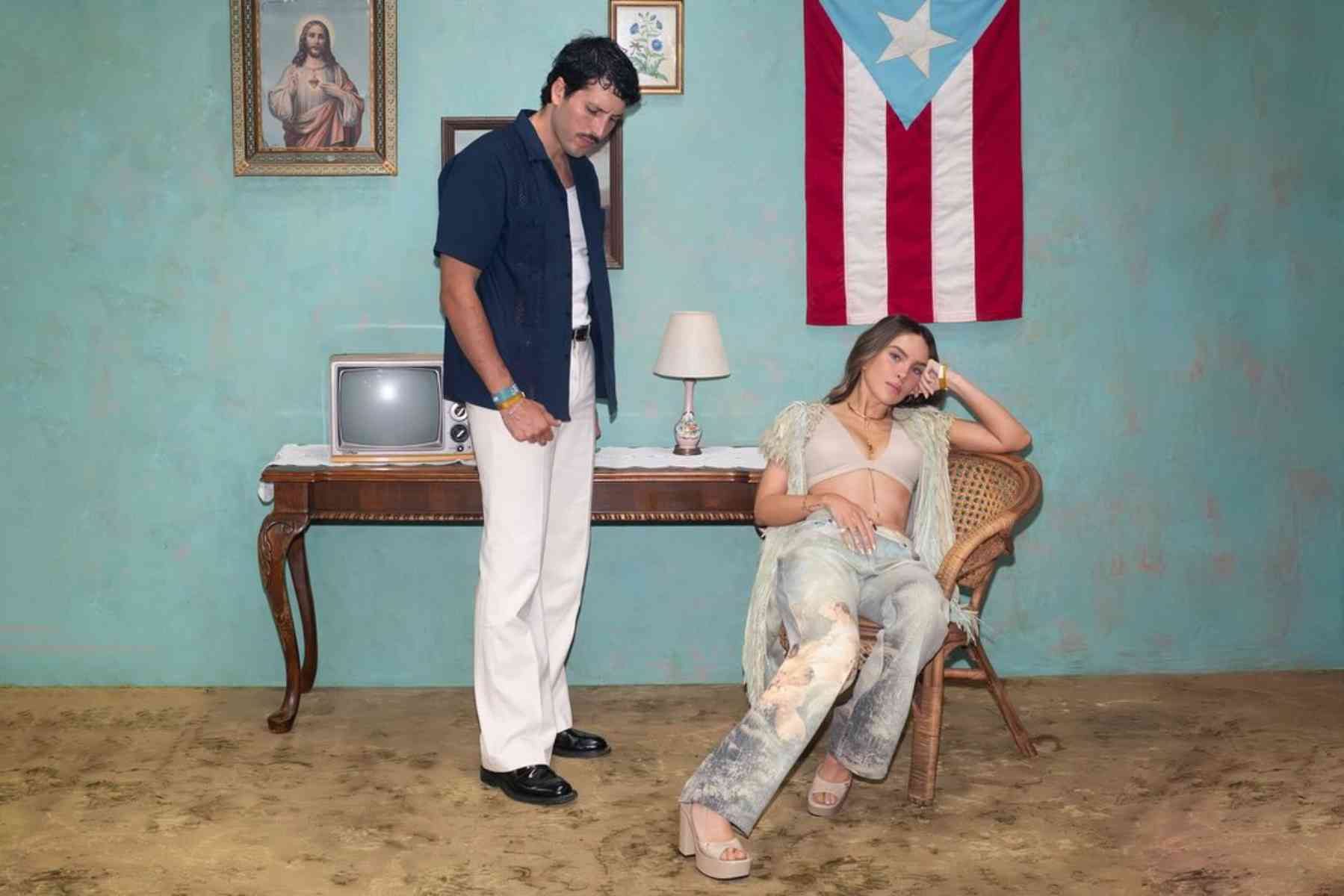 Belinda fue la invitada de Bad Bunny en su residencia de Puerto Rico.