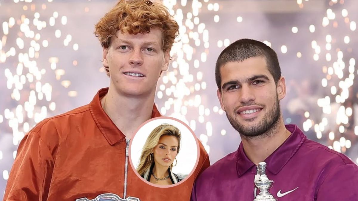 Revelan que Brooks Nader habría estado saliendo con Carlos Alcaraz y con Jannik Sinner al mismo tiempo