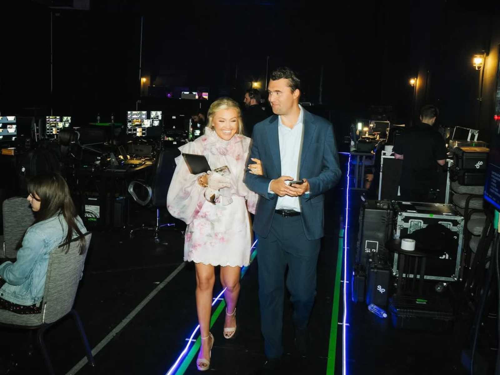 Charlie Kirk, de 31 años, estaba casado con Erika Frantzve.