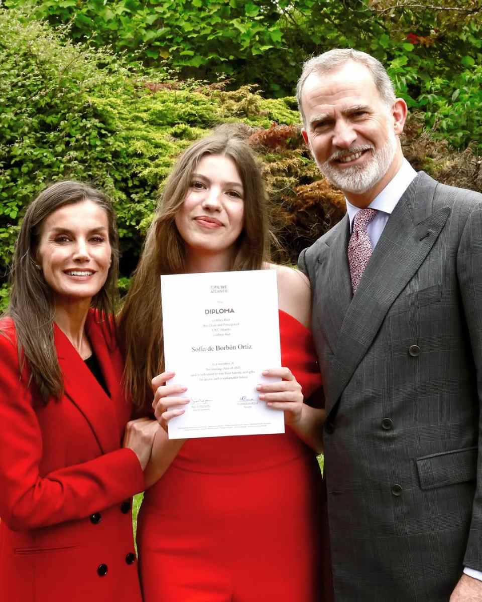 En mayo pasado, la hija menor de los reyes Felipe y Letizia culminó sus estudios de bachillerato en el UWC Atlantic College de Gales.