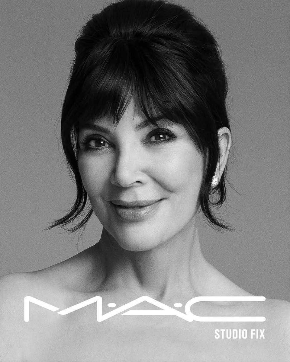 Kris Jenner sorprende en la nueva campaña de MAC Cosmetics. 