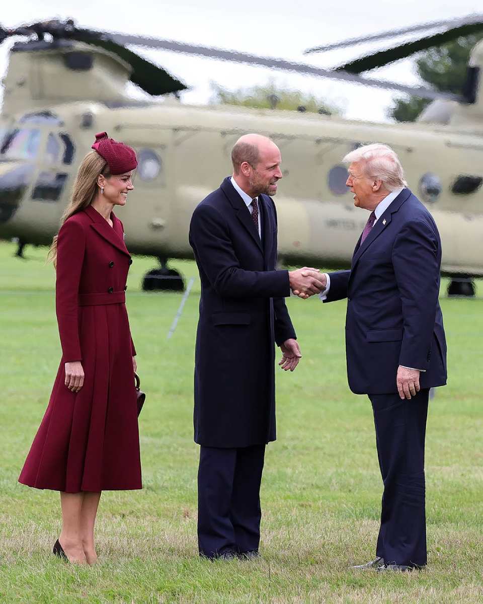 Donald Trump fue recibido por los príncipes de Gales, William y Kate. Ahí, el mandatario estadounidense alabó la belleza de Middleton.