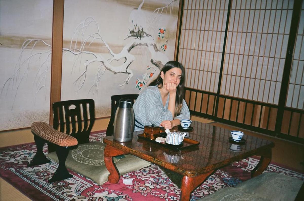Lety Sahagún y su viaje a Japón en enero de 2024.