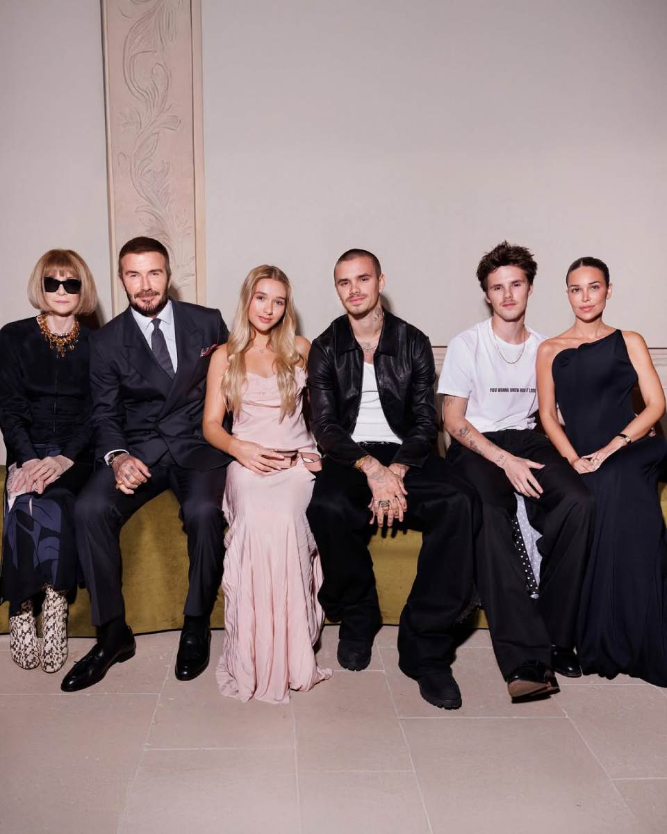 Anna Wintour fue una de las asistentes al desfile de Victoria Beckham.