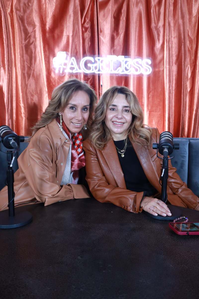 Carla Juan Chelala estuvo de invitada al podcast 'Ageless' que conduce Luisa Serna.