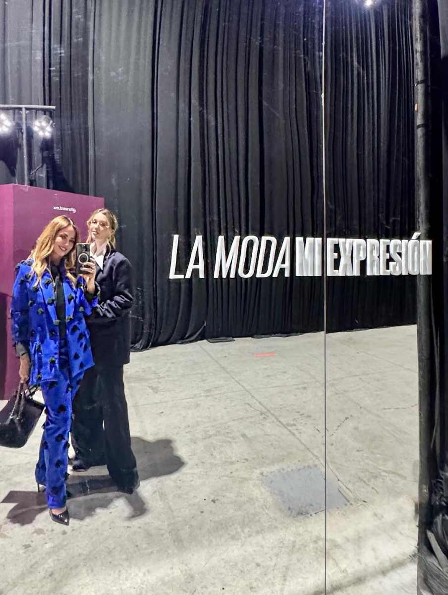 Andrea Legarreta y su hija Mía disfrutaron de la más reciente edición del Volvo Fashion Week.