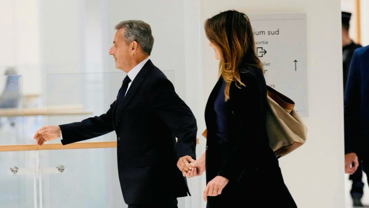 Nicolas Sarkozy fue ingresado a la cáncer Le Santé, en el centro de Paris.