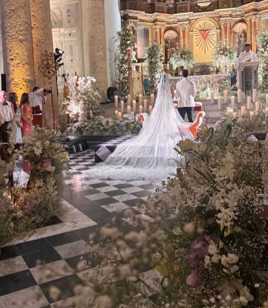 Boda de la hija de Eduardo Hochschild.