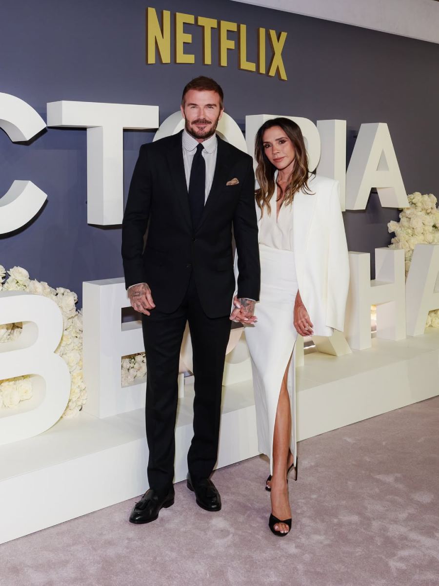 David y Victoria Beckham son uno de los matrimonios más famosos y siempre se apoyan en sus proyectos.