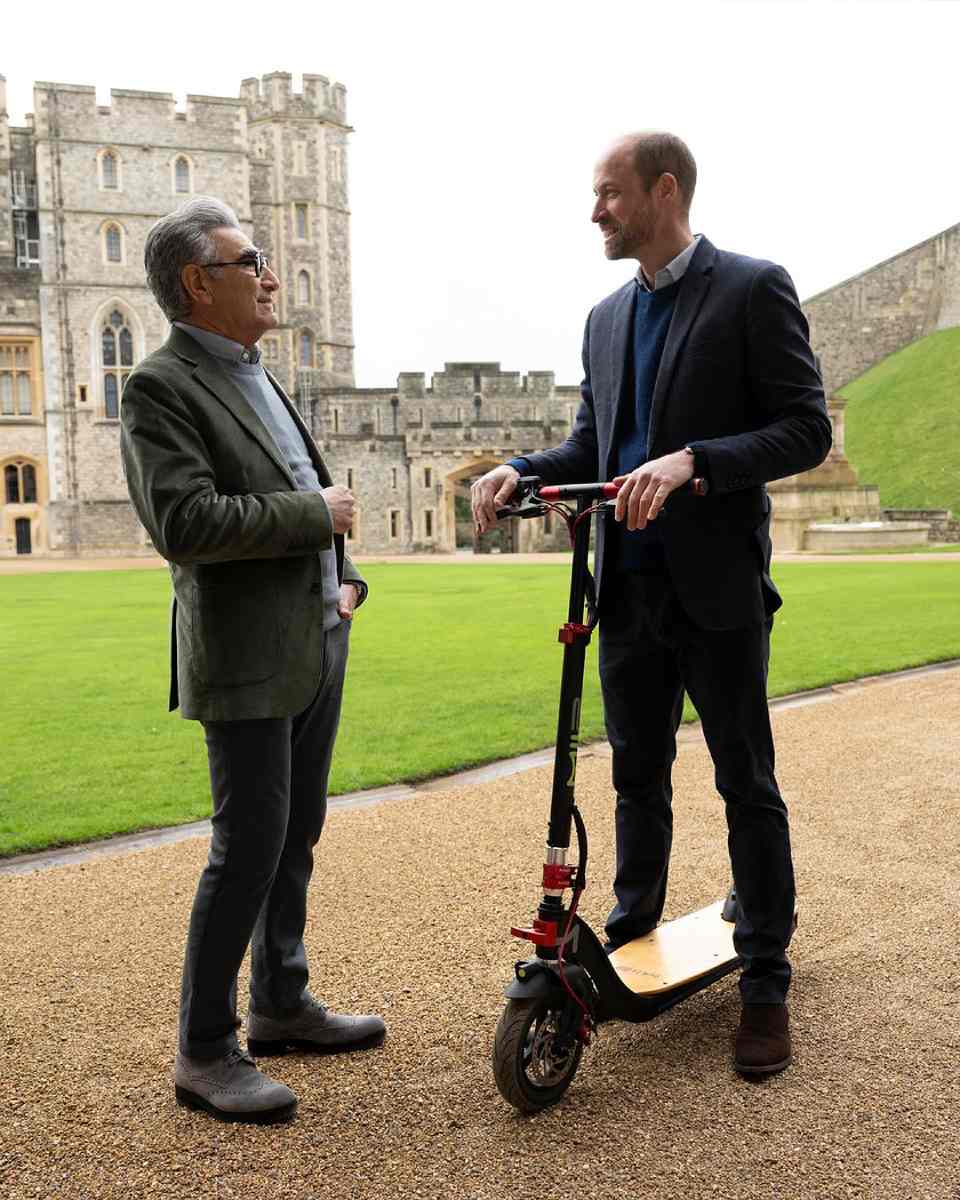 El príncipe William se sinceró en una entrevista para el programa "The Reluctant Traveler", de Apple TV+, conducido por el actor Eugene Levy. 