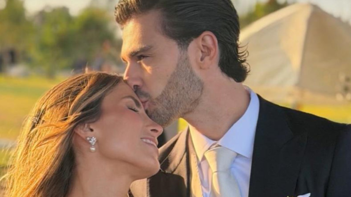 Antonio Mauri y Andrea Baumgartner ya son marido y mujer, así fue su romántica boda religiosa