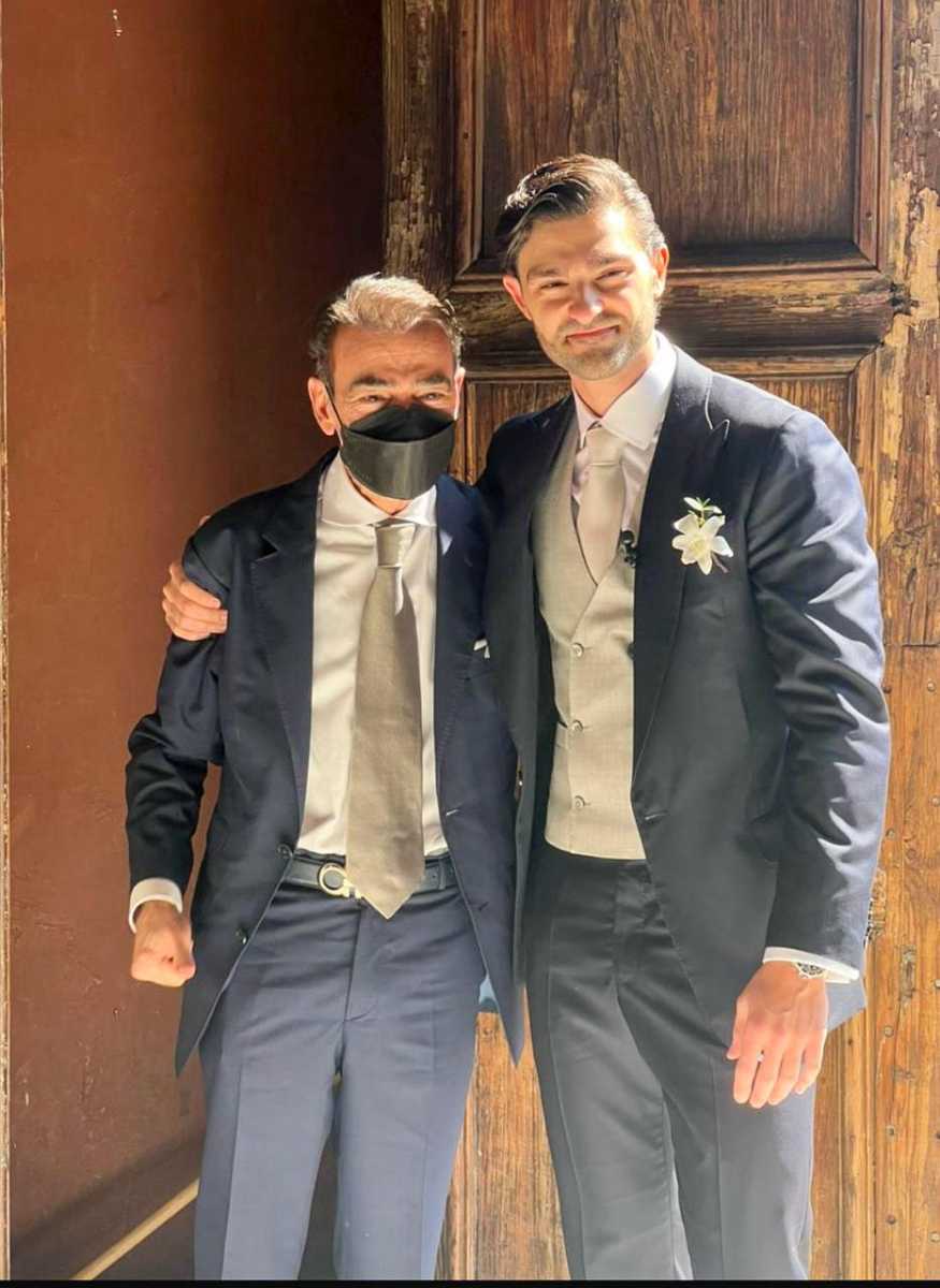 Toño Mauri y su hijo Antonio.