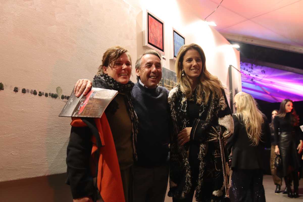Emilio Azcárraga y Sharon Fastlicht.