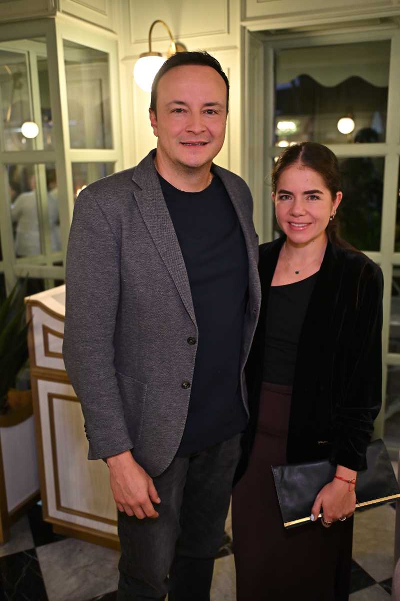 Iván Cadavid y Giovanna Chethuan.