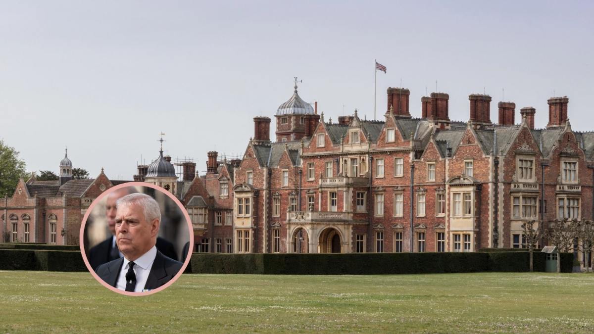 Andrés Mountbatten-Windsor se mudará a Sandringham.