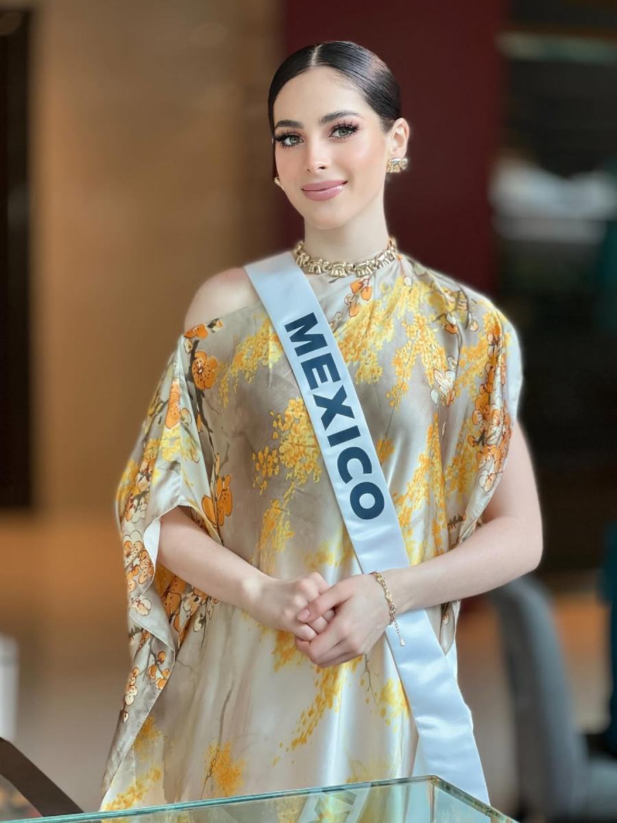 Fátima Bosch reiteró su compromiso con México de representarlo con dignidad en Miss Universo. 