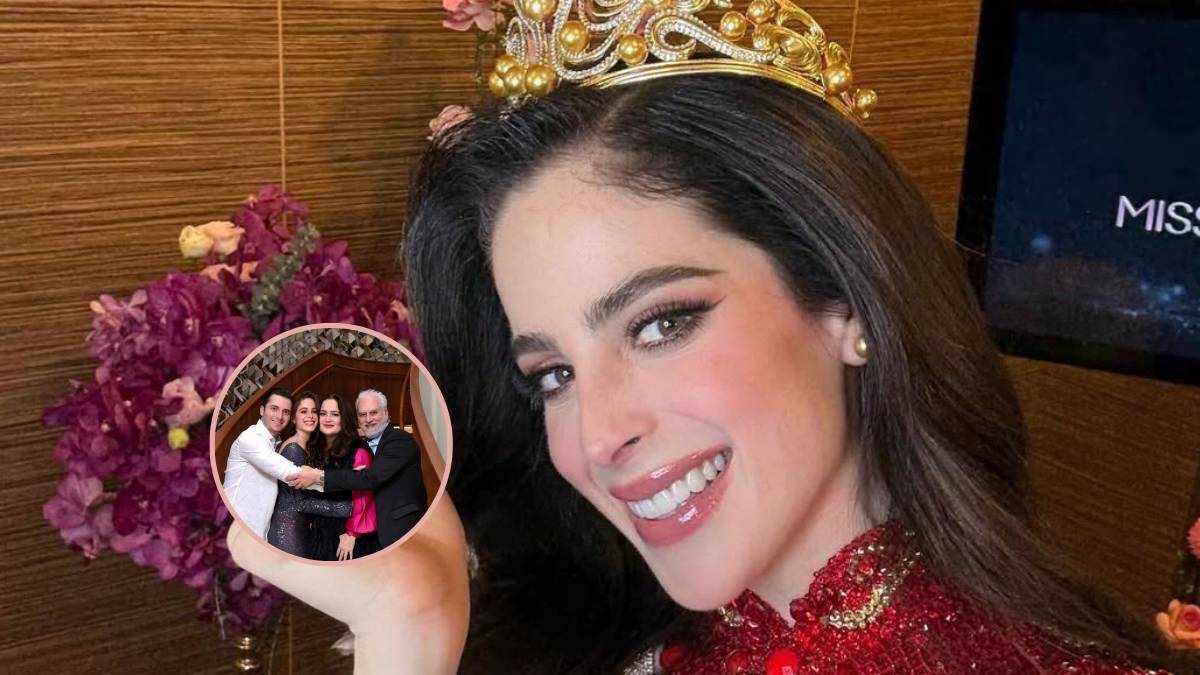 Ellos son los integrantes de la familia de Fátima Bosch, la mexicana que ganó Miss Universo 2025