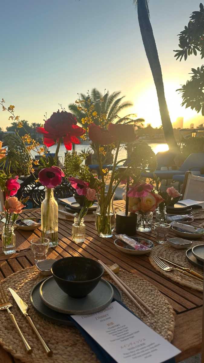 Detalles de la cena organizada por Michelle Salas para el cumpleaños 37 de su esposo Danilo Díaz Granados.