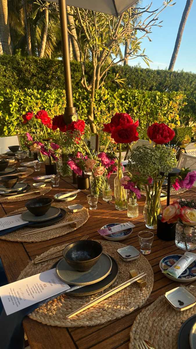 Detalles de la cena organizada por Michelle Salas para el cumpleaños 37 de su esposo Danilo Díaz Granados.