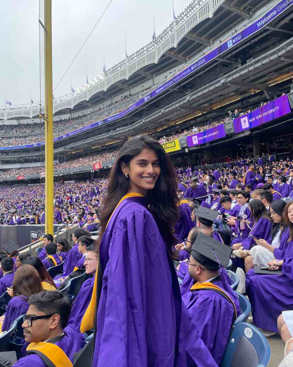 Bhavitha Mandava dejó la India para estudiar en Nueva York.
