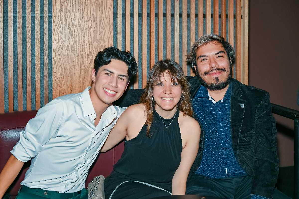 Gabriel Espinosa, Regina Palacios y José Andrés Martínez.