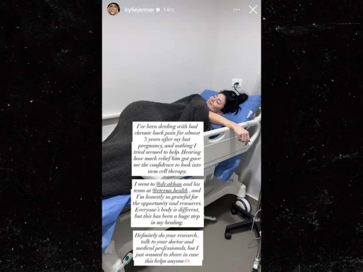 Kylie Jenner durante su visita médica en México.