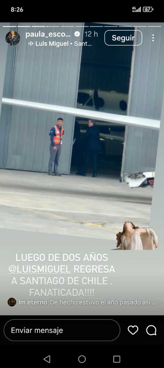Luis Miguel en Chile.