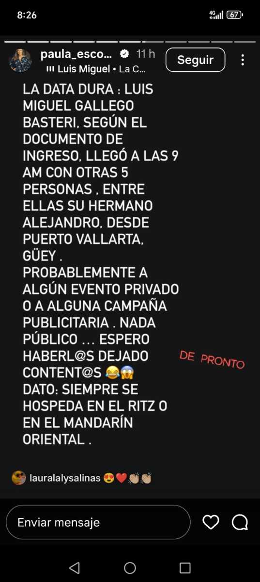 Luis Miguel en Chile.