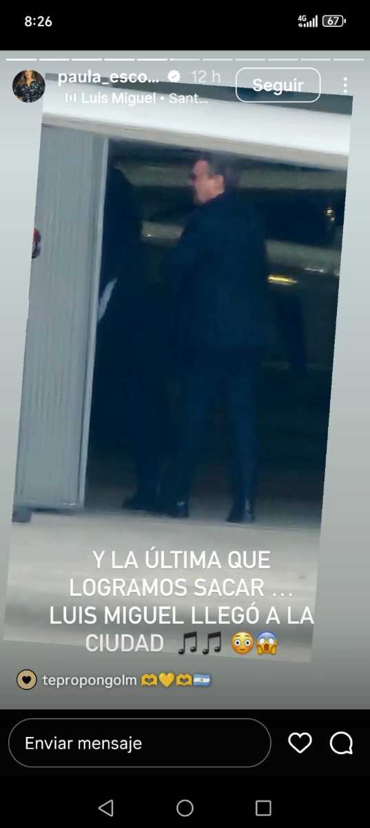 Luis Miguel en Chile.