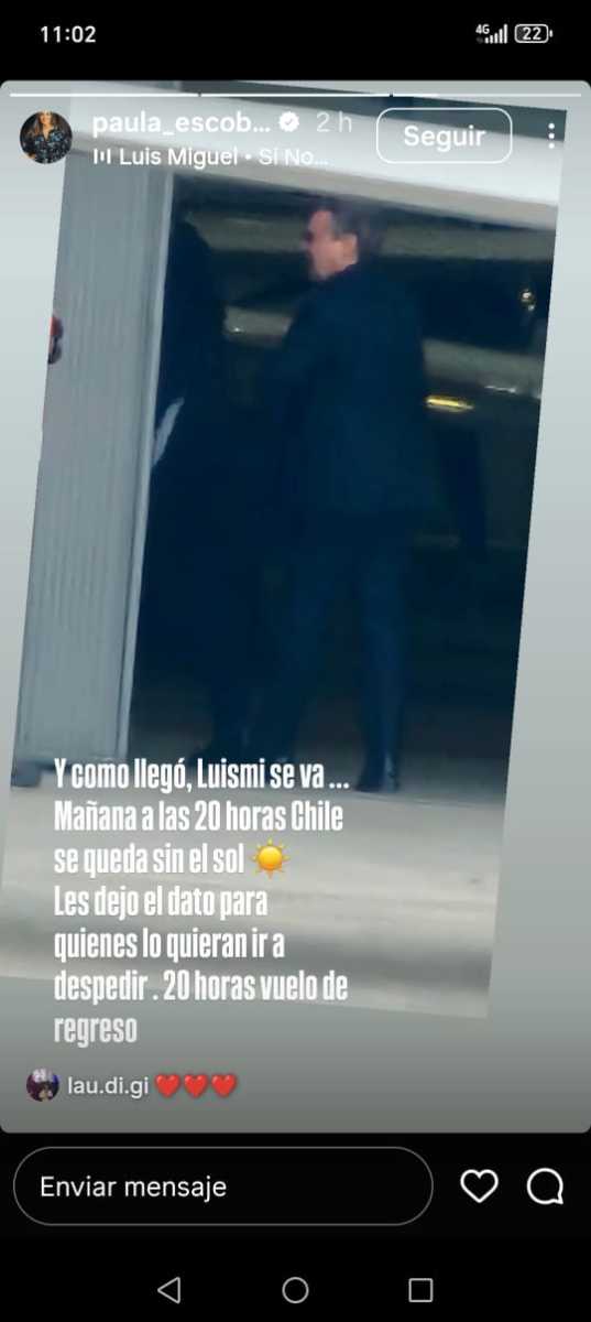 Luis Miguel en Chile.