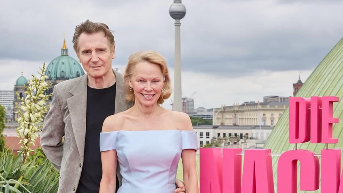 Pamela Anderson pone fin a las especulaciones y revela la verdad sobre su supuesto romance con Liam Neeson