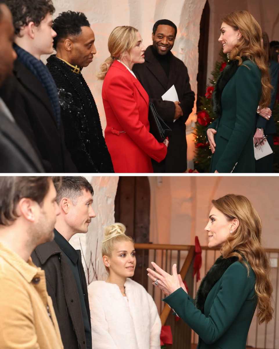 Los príncipes de Gales, William y Kate, junto a sus hijos, George, Charlotte y Louis, acudieron al concierto navideño organizado anualmente en la Abadía de Westminster.