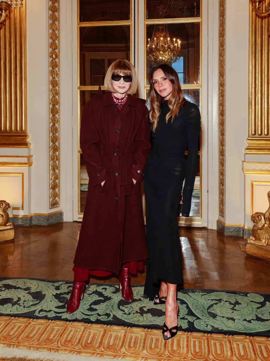 Anna Wintour fue una de las invitadas a la ceremonia de Victoria Beckham.