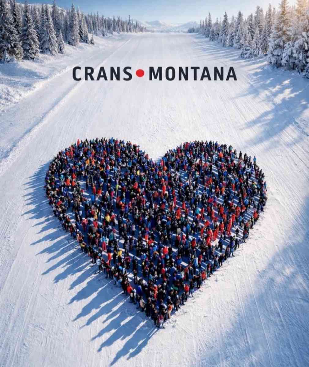 En Suiza se han solidarizado por las víctimas del incendio de Le Constellation.