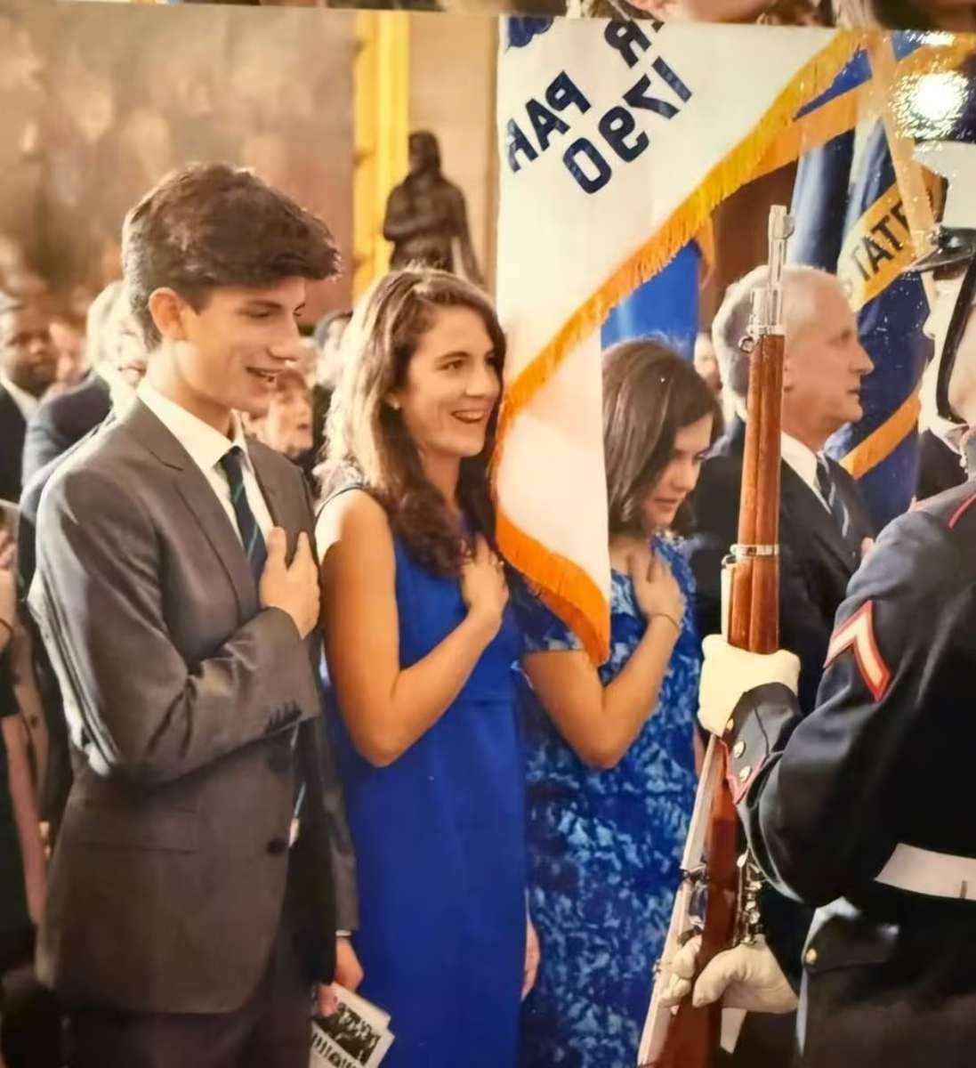 Jack y Tatiana Schlossberg.