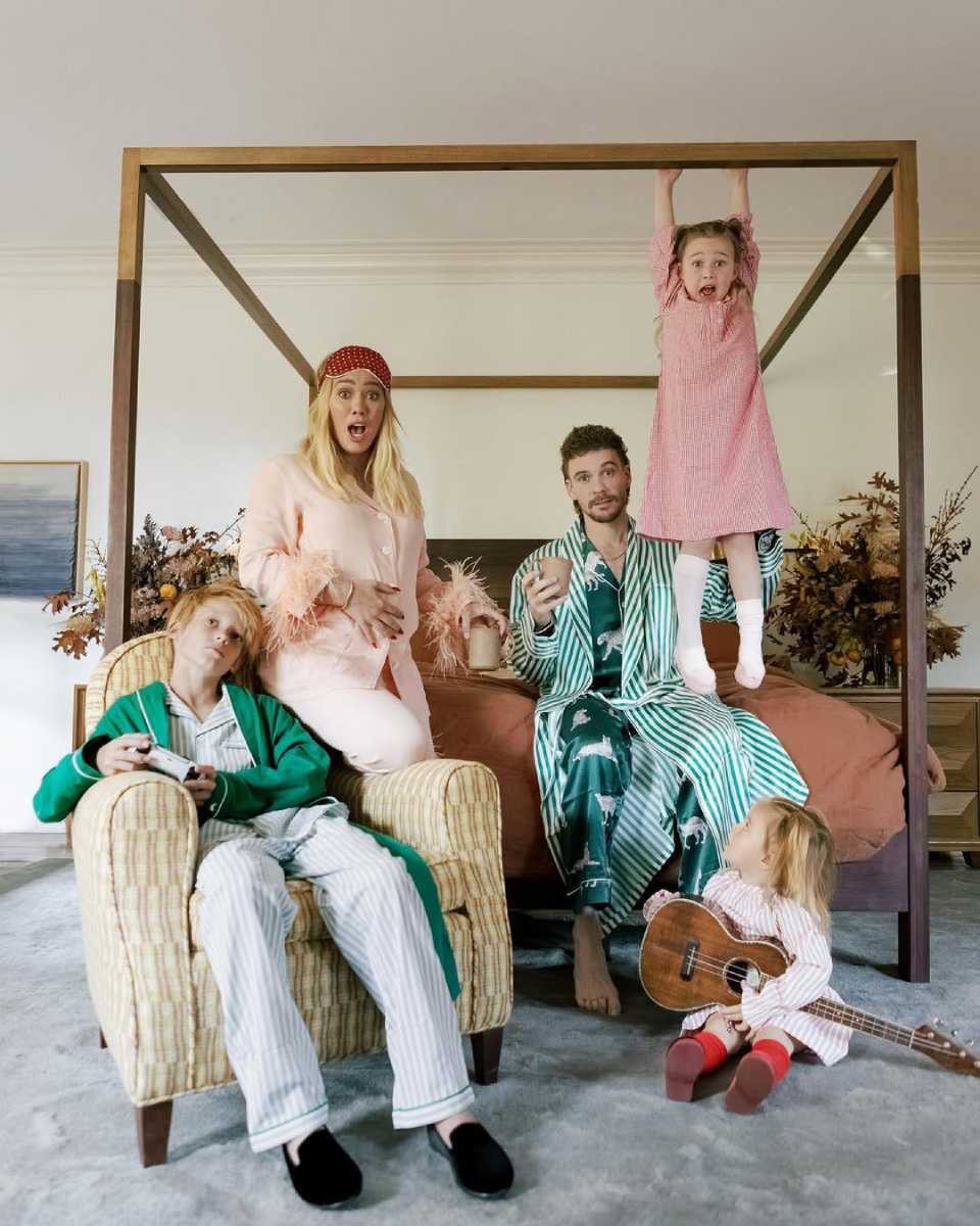Hilary Duff y Matthew Koma son padres de cuatro hijos.
