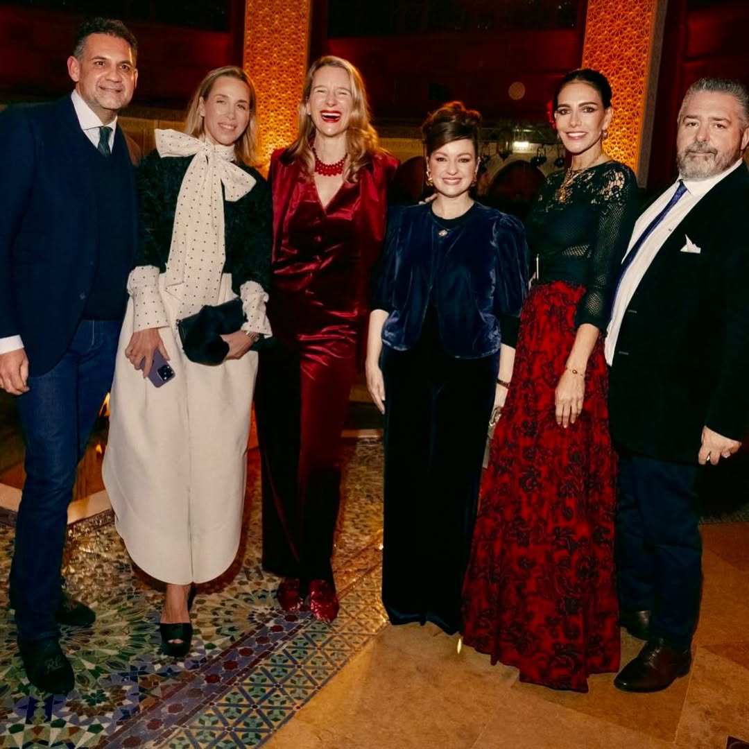 Desfile de Rocío Peralta al que acudió Adriana Abascal.
