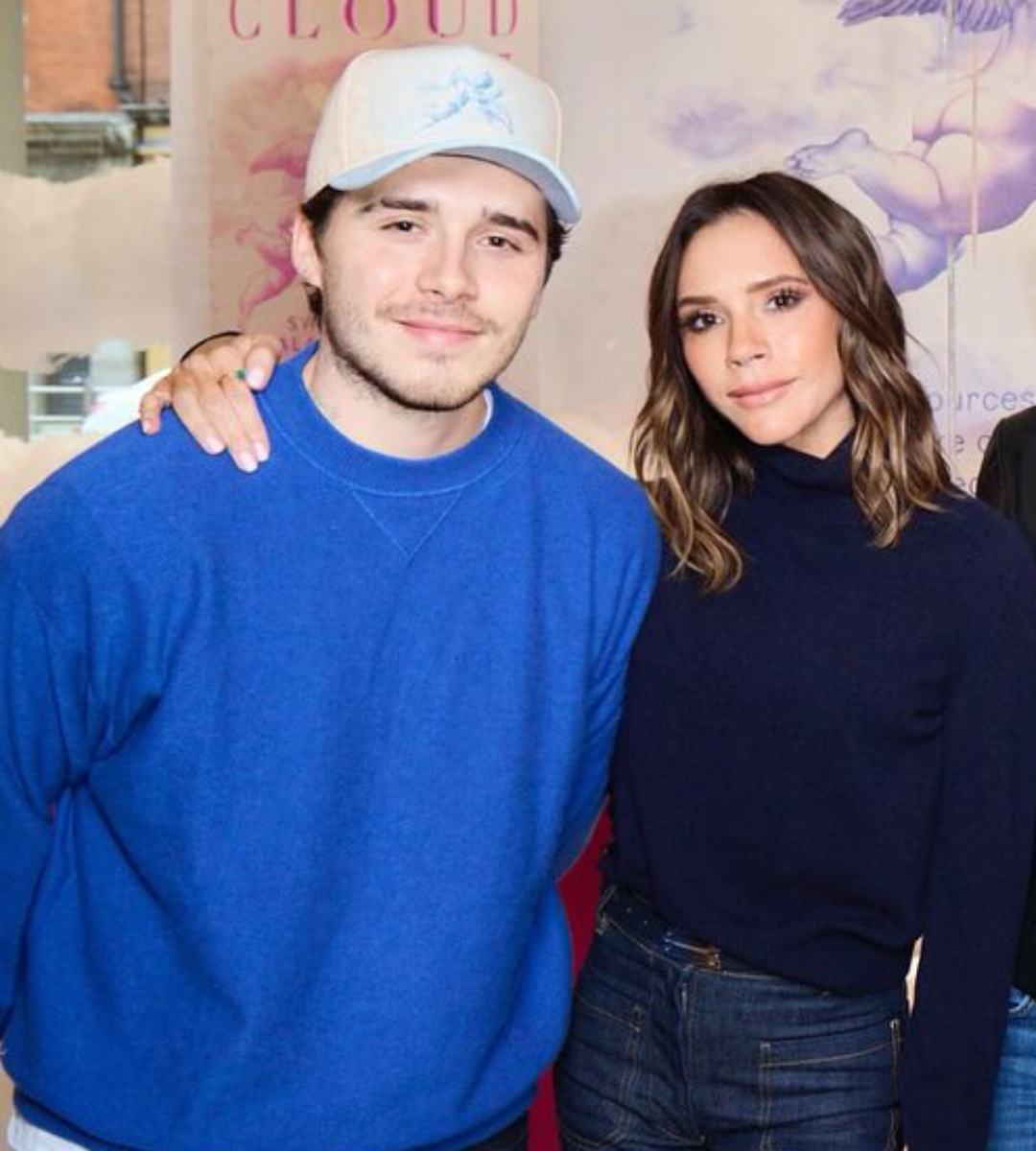 Victoria Beckham presumía en sus redes sociales su gran relación con su hijo Brooklyn.